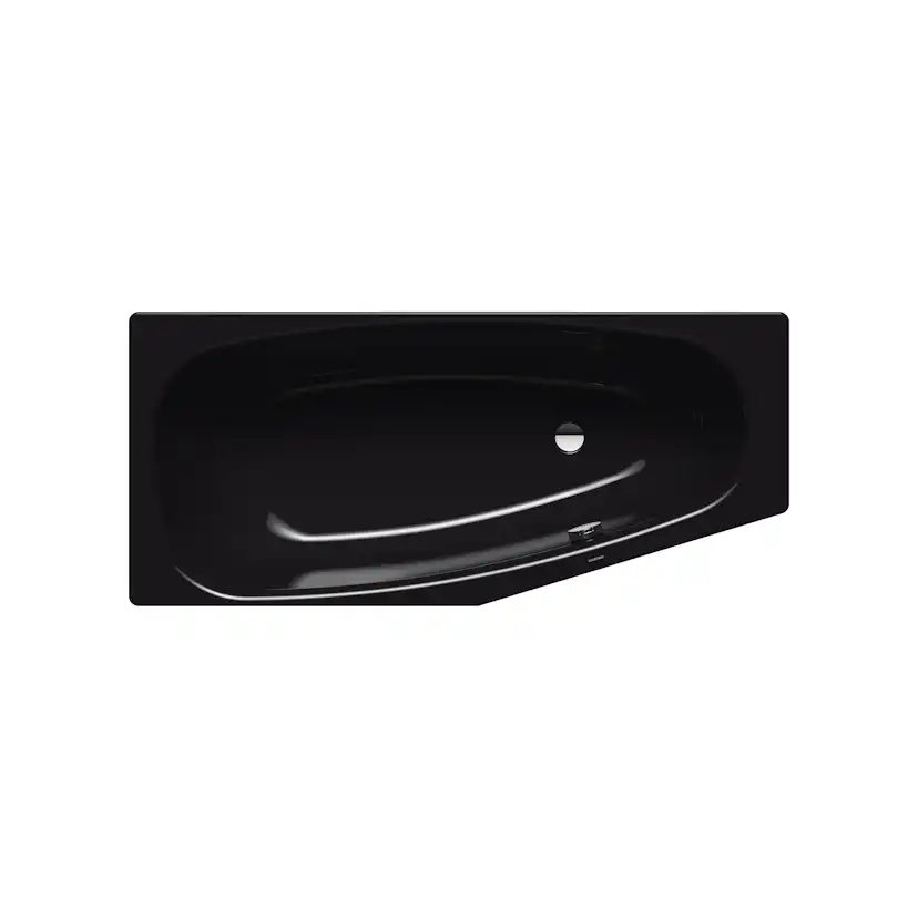 Inbyggnadsbadkar Kaldewei MinixStorlek: 1570x700x420 mm, Färg: Black, Utförande: Höger