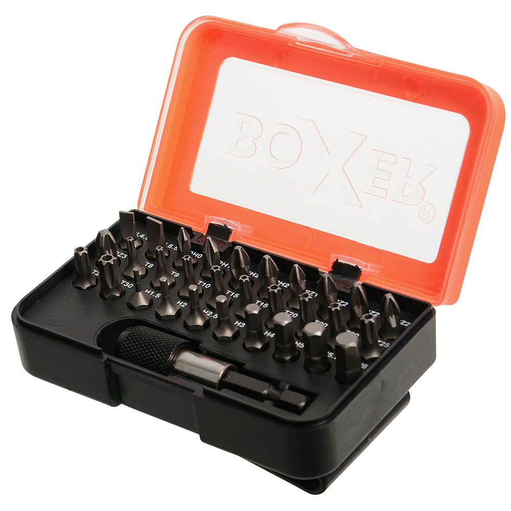 Bitsats Boxer 31-delar S2-stål