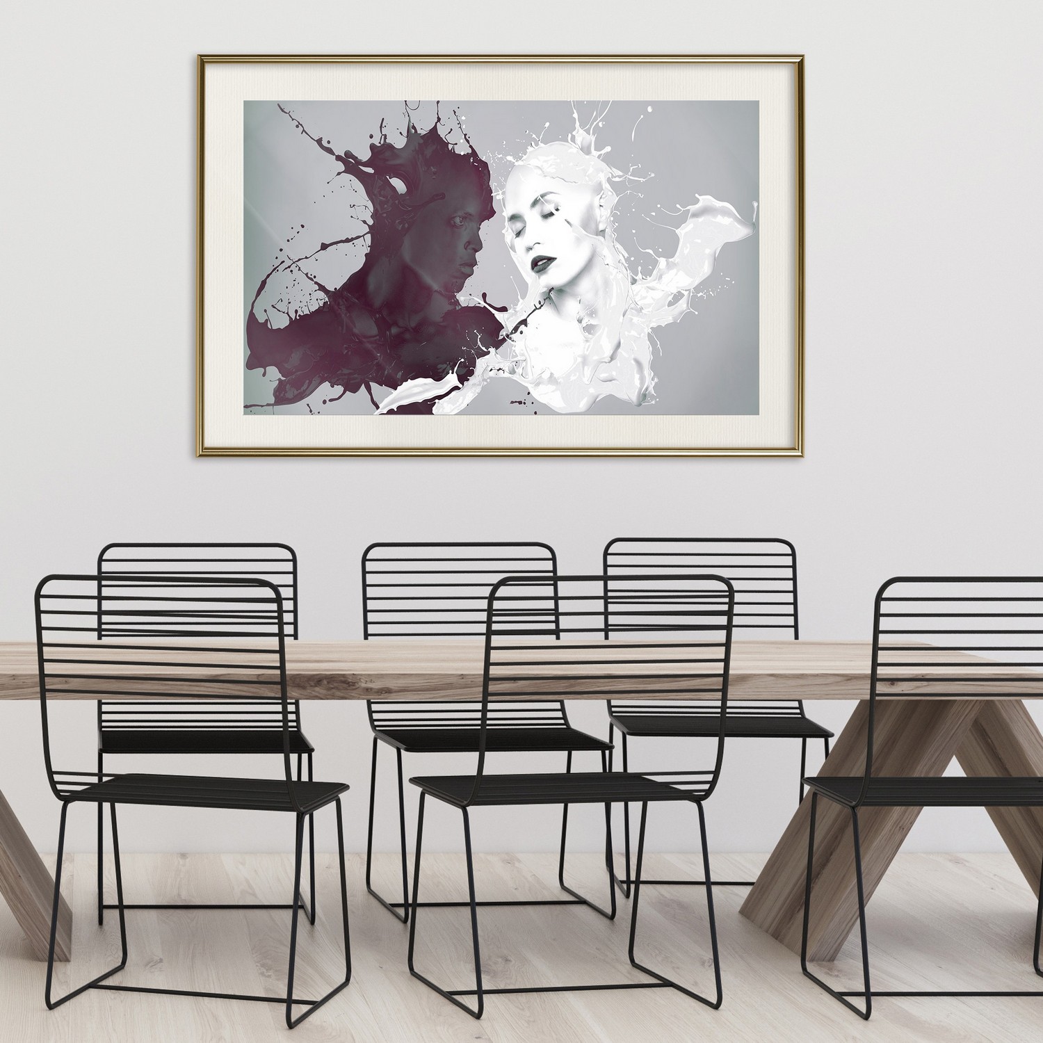 Poster Artgeist Affisch Opposite
