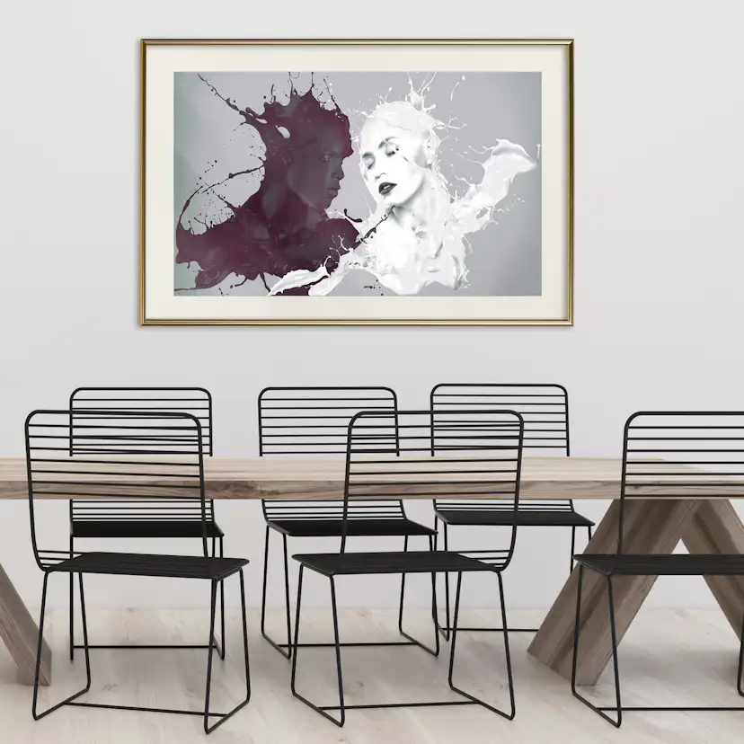 Poster Artgeist Affisch Opposite