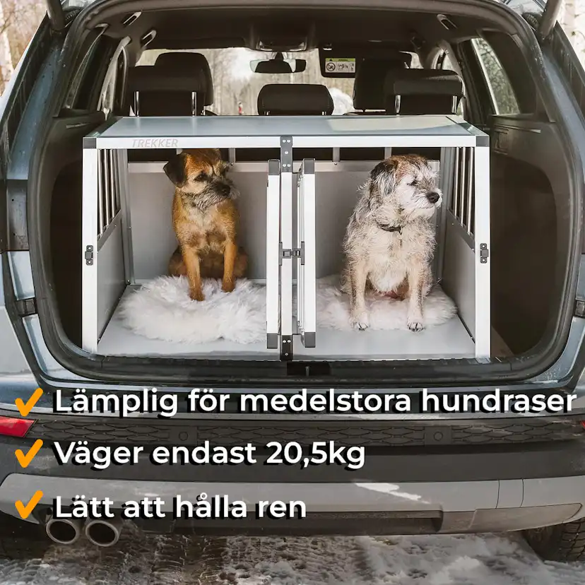 Hundbur Trekker XL 97x90x69,5 cm
