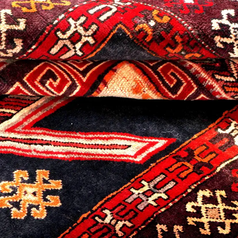 Persisk Matta Arkiio Tabriz Vintage Original 199x301