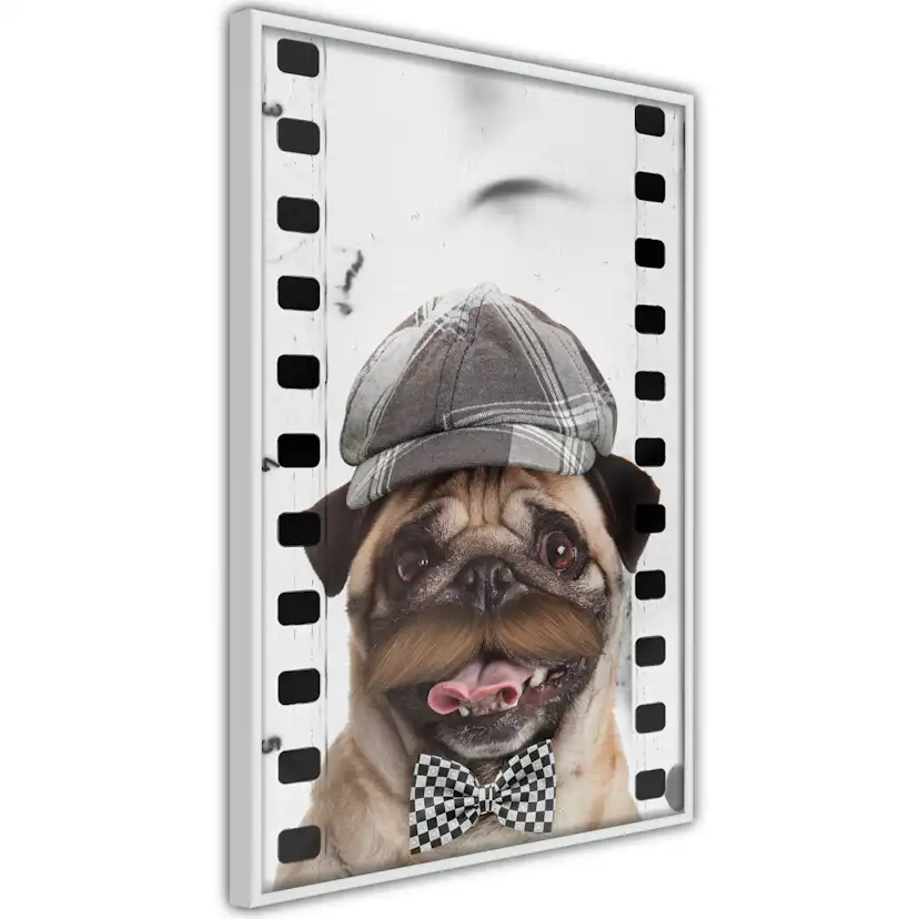 Poster Artgeist Affisch Pug In Hat