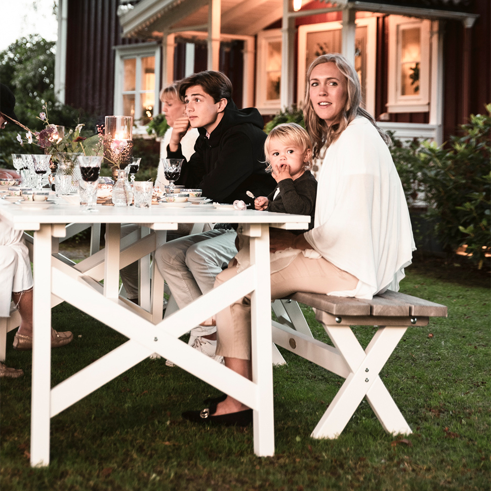 Utebord Hillerstorp Bullerö 90x200 cm