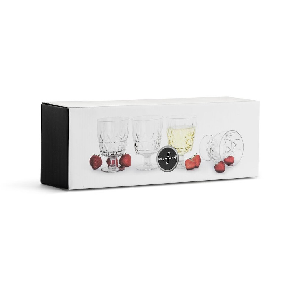 Plastglas Sagaform Picknick 4-Pack