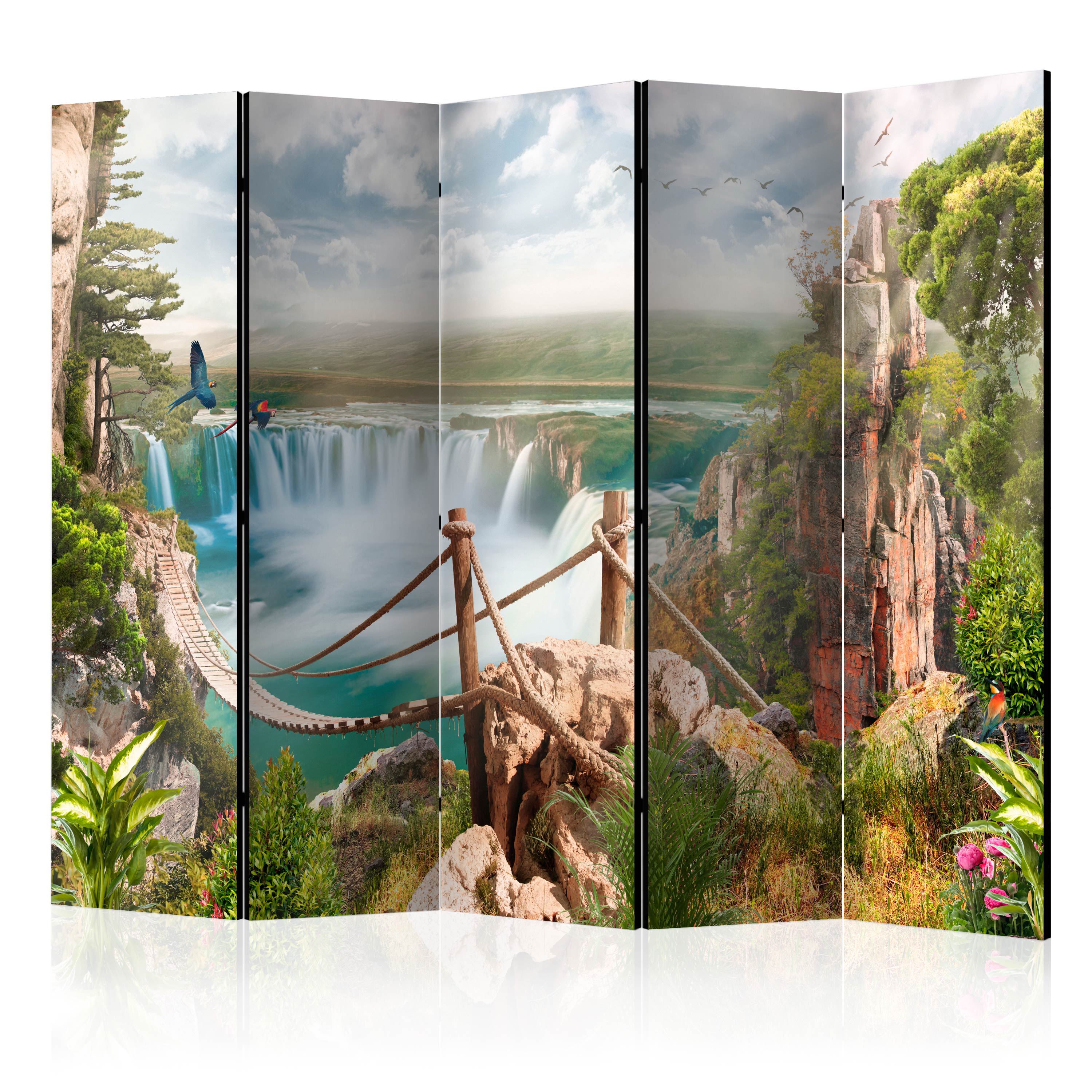 Rumsavdelare Skärmvägg Arkiio Hidden Paradise II 225x172 cm