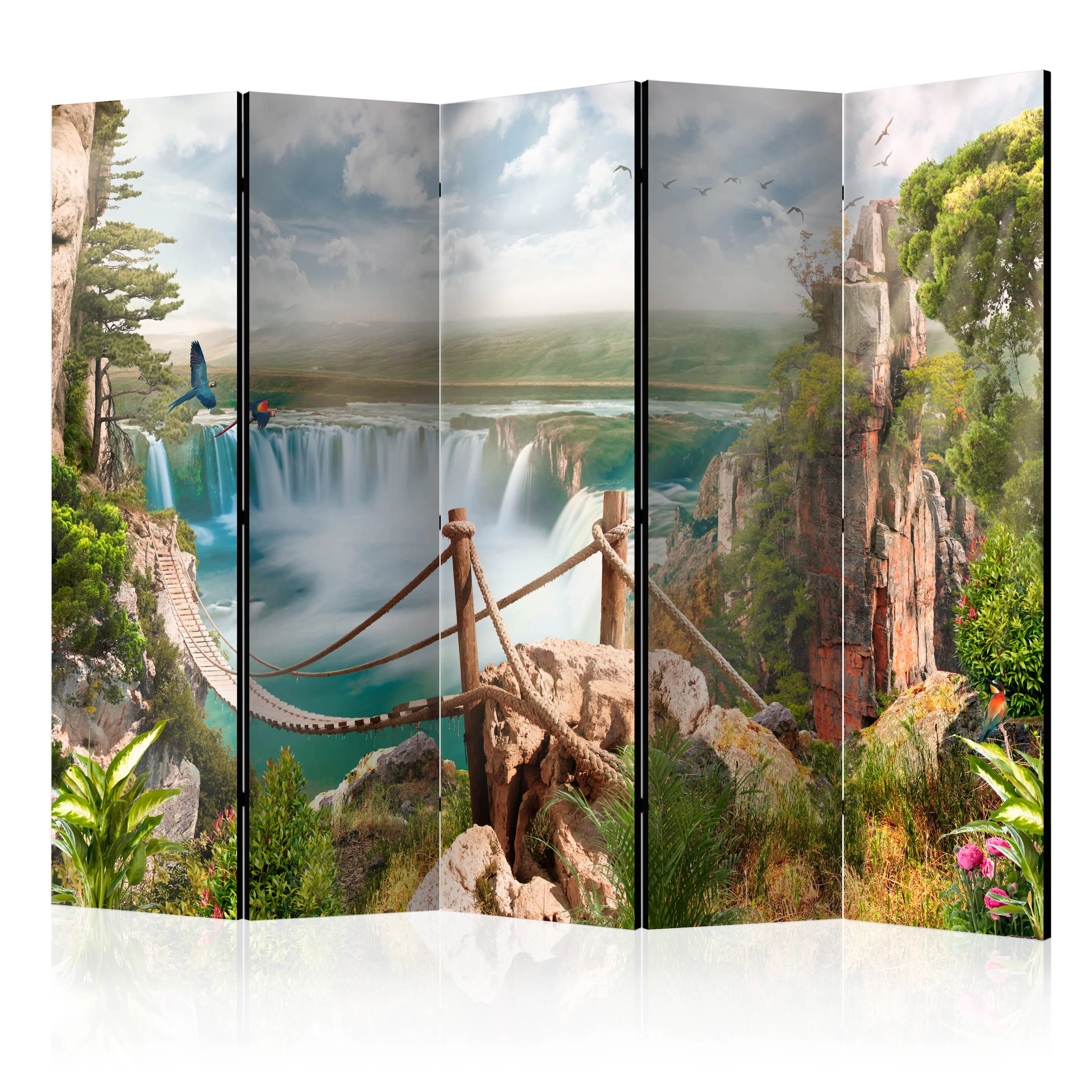 Rumsavdelare Skärmvägg Arkiio Hidden Paradise II 225x172 cm