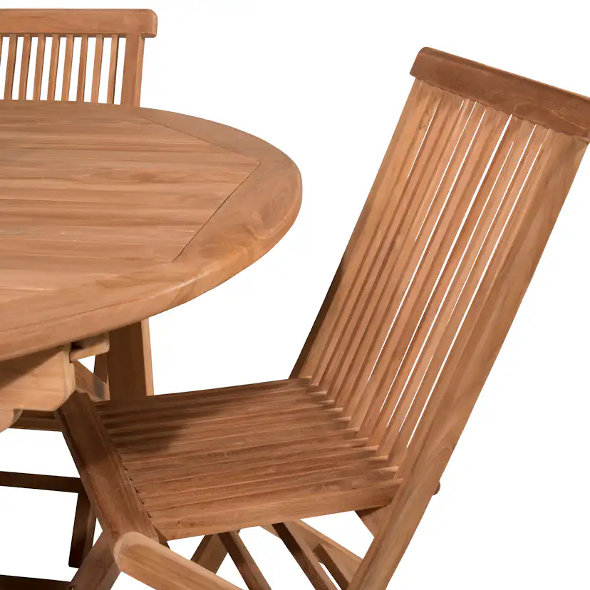 Matgrupp Venture Home Kiara 180/240 med 6 Stolar Utan Armstöd