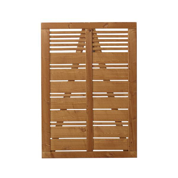 Skärmgrind PLUS Silence 100x140 cm Teak