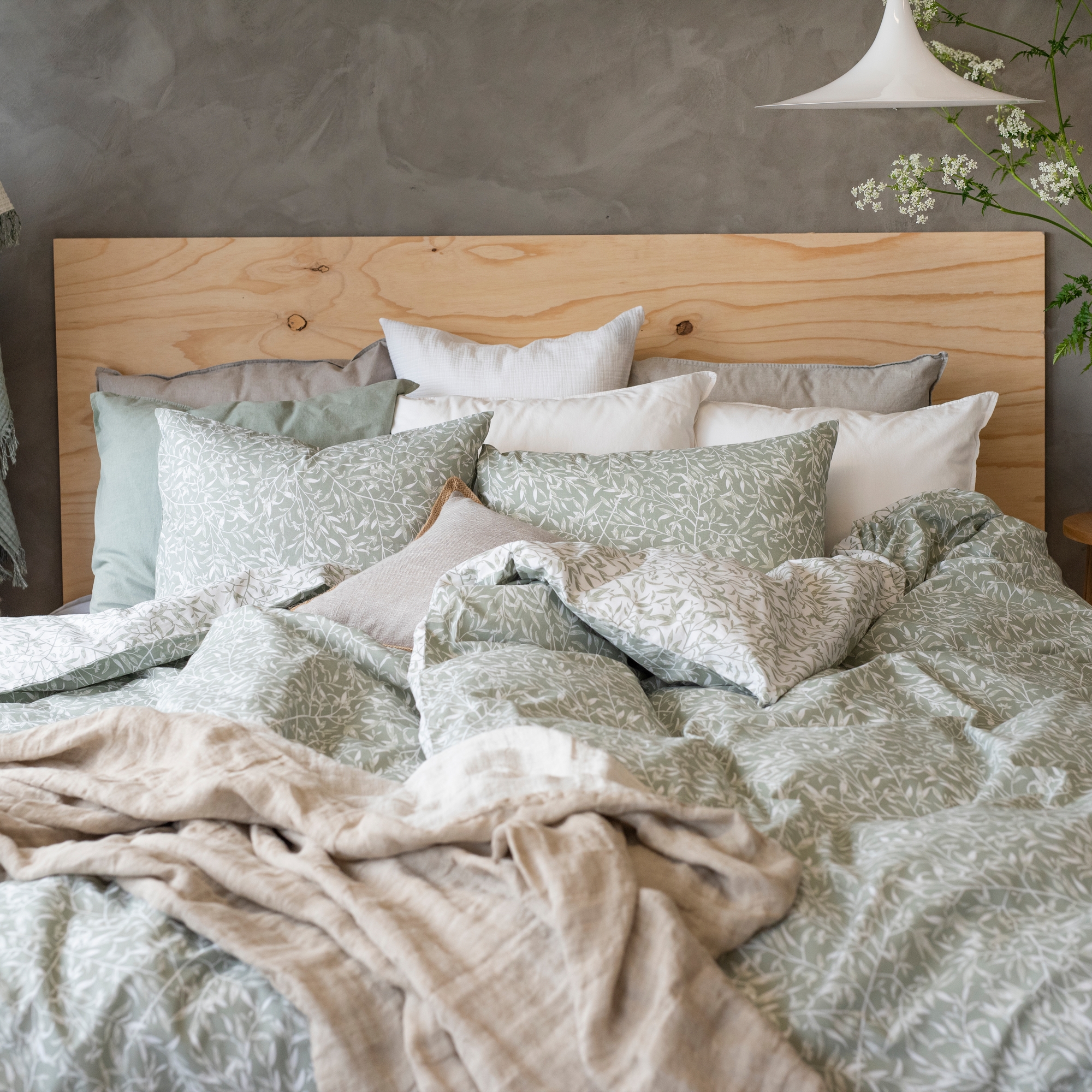 Påslakanset Borganäs of Sweden Garden Dubbelsäng