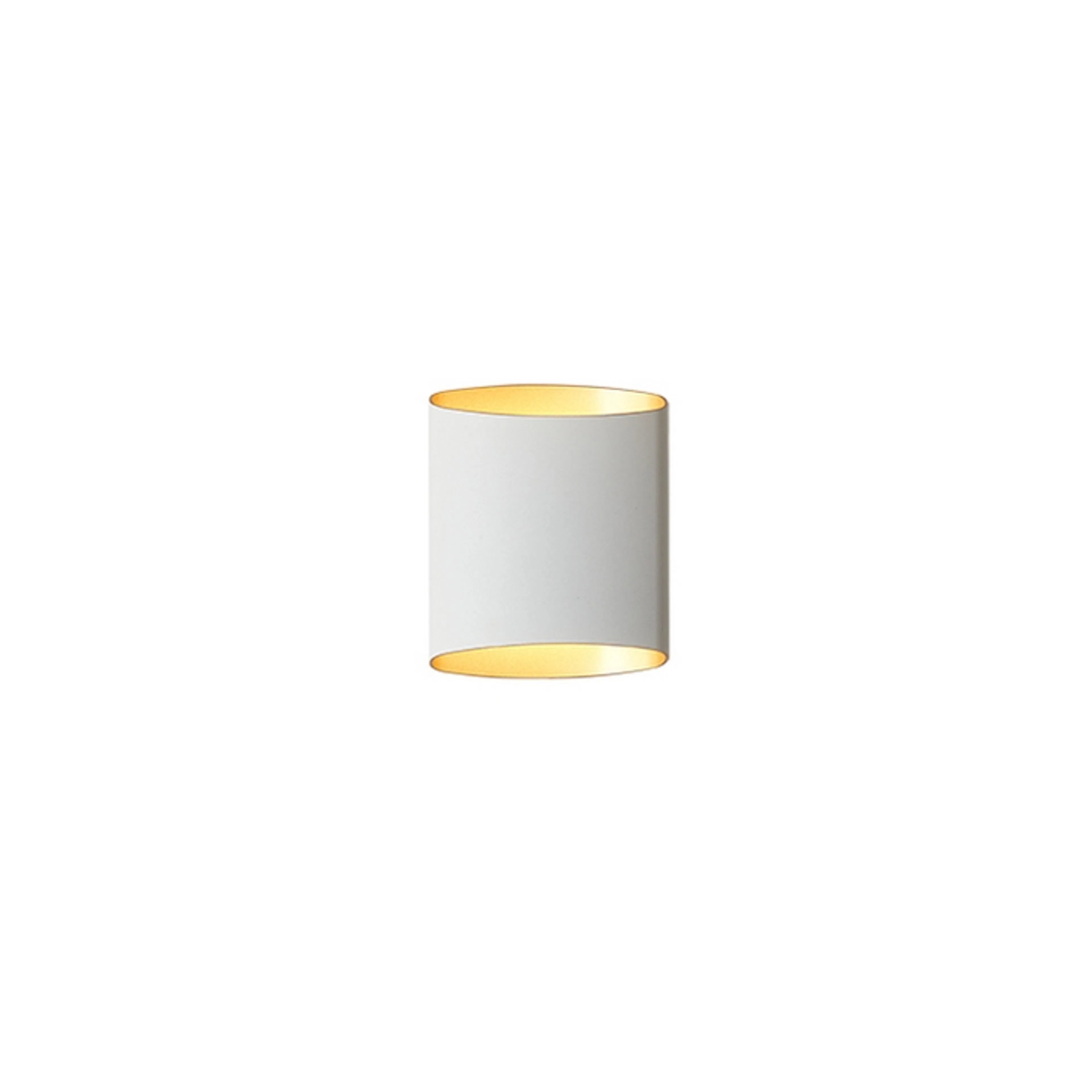 Sinne Vägglampa G9 Vitstr/mässing sladd ner Vitstruktur/Mässing