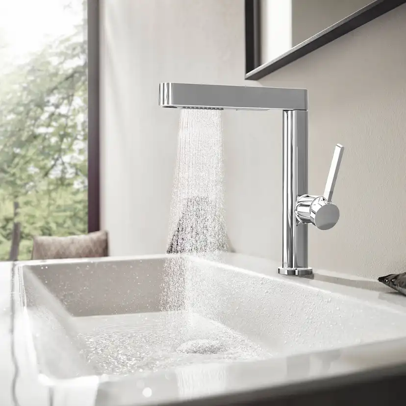 Tvättställsblandare Hansgrohe Finoris 230 med Utdragbar Handdusch 2jet