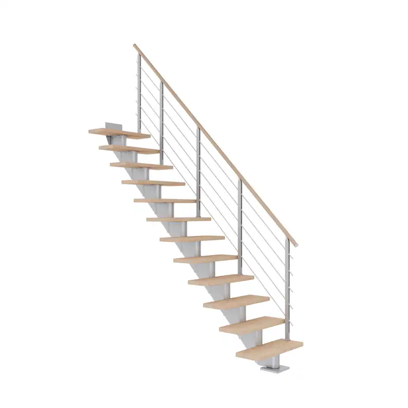 Spartrappa Dolle Hamburg Ek Vit Oljad Rak Design