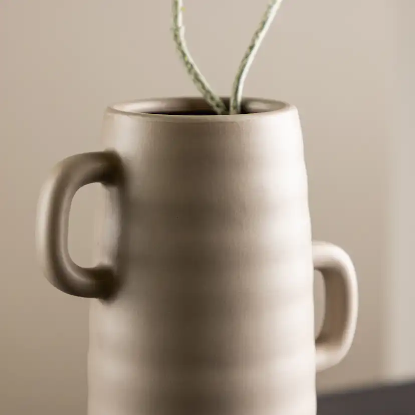 Cent Vase - Matte Brown - 15*15*25,5cm Brun