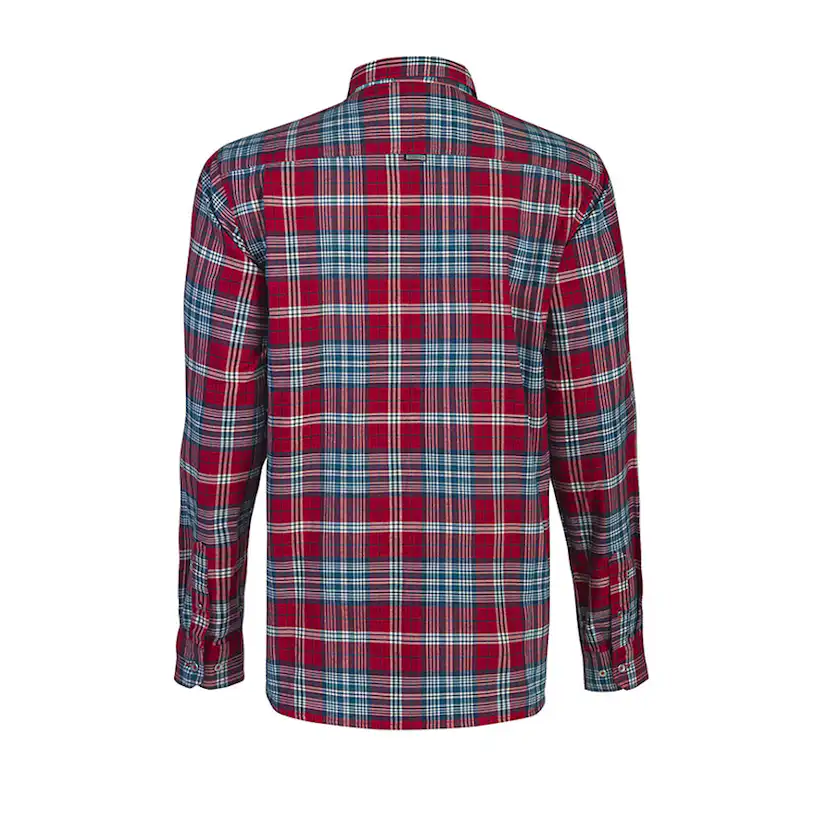 5138 Flanellskjorta, XL, Röd Storlek:XL Röd