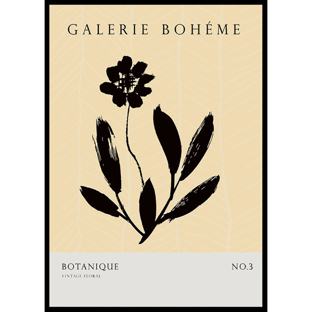 Poster Gallerix Galerie Boheme No3