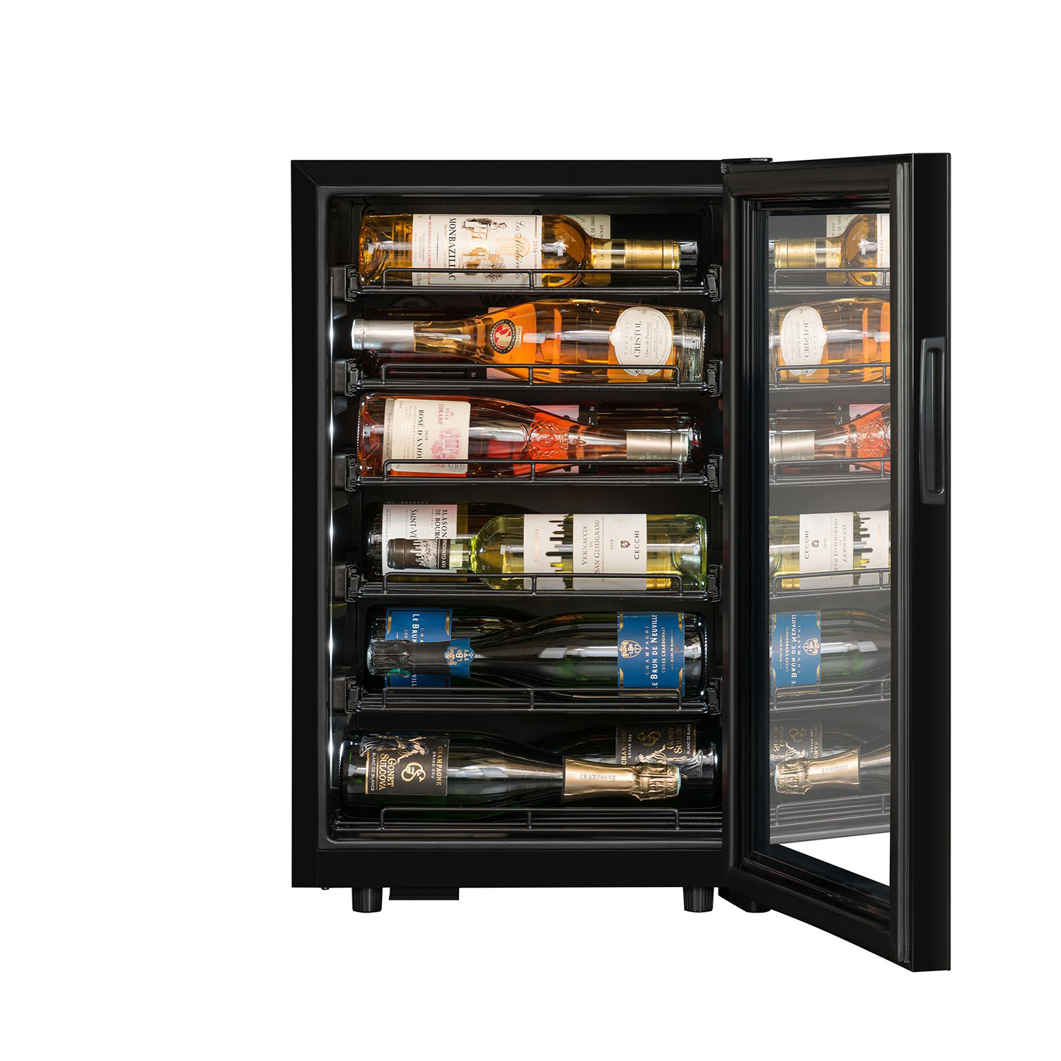 La Sommelière Collection vinkyl svart