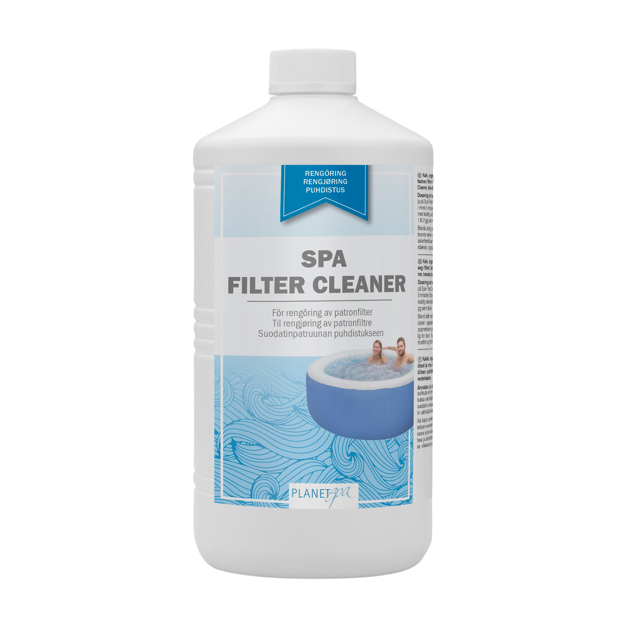 Filterrengöring Planet Spa Filter Cleaner för Pool & Utespa