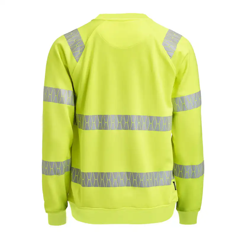 Sweatshirt Varsel HV Gul L L