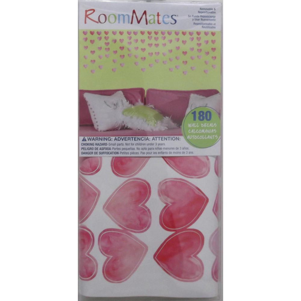 Väggdekor RoomMates Watercolor Heart