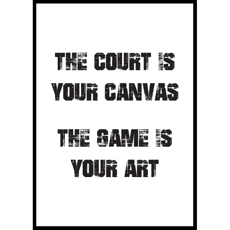 Poster Gallerix The Game Is Your Art