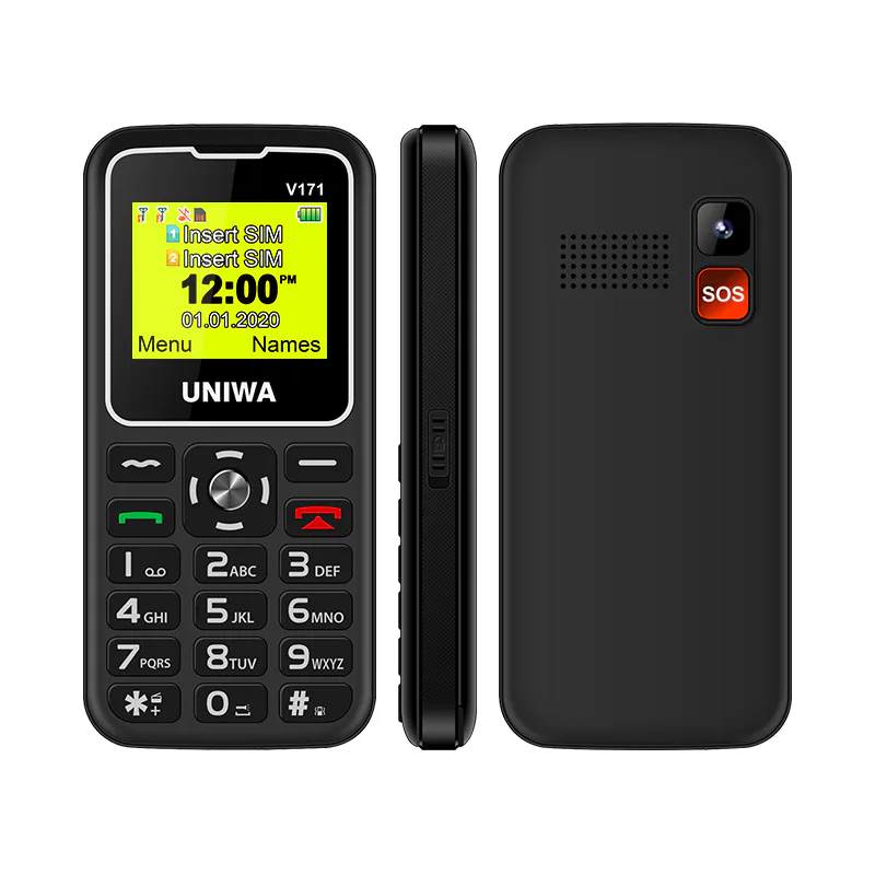 Mobiltelefon Uniwa V171 För Äldre