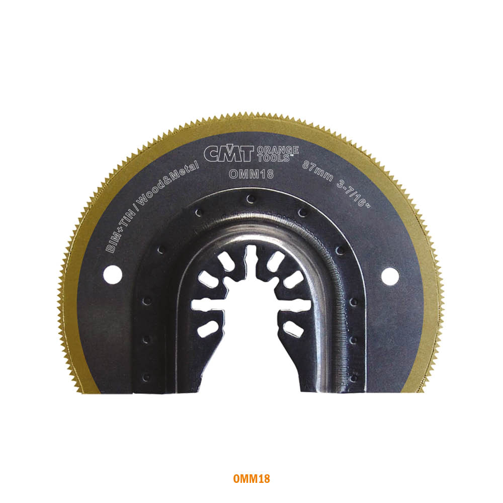 Sågblad CMT Orange Tools Multicut 87mm Radial BIM Trä/metall OMM18-X1