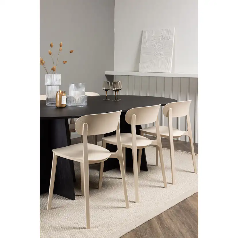 Matgrupp Venture Home Bootcut Oval med 6 st Åstol
