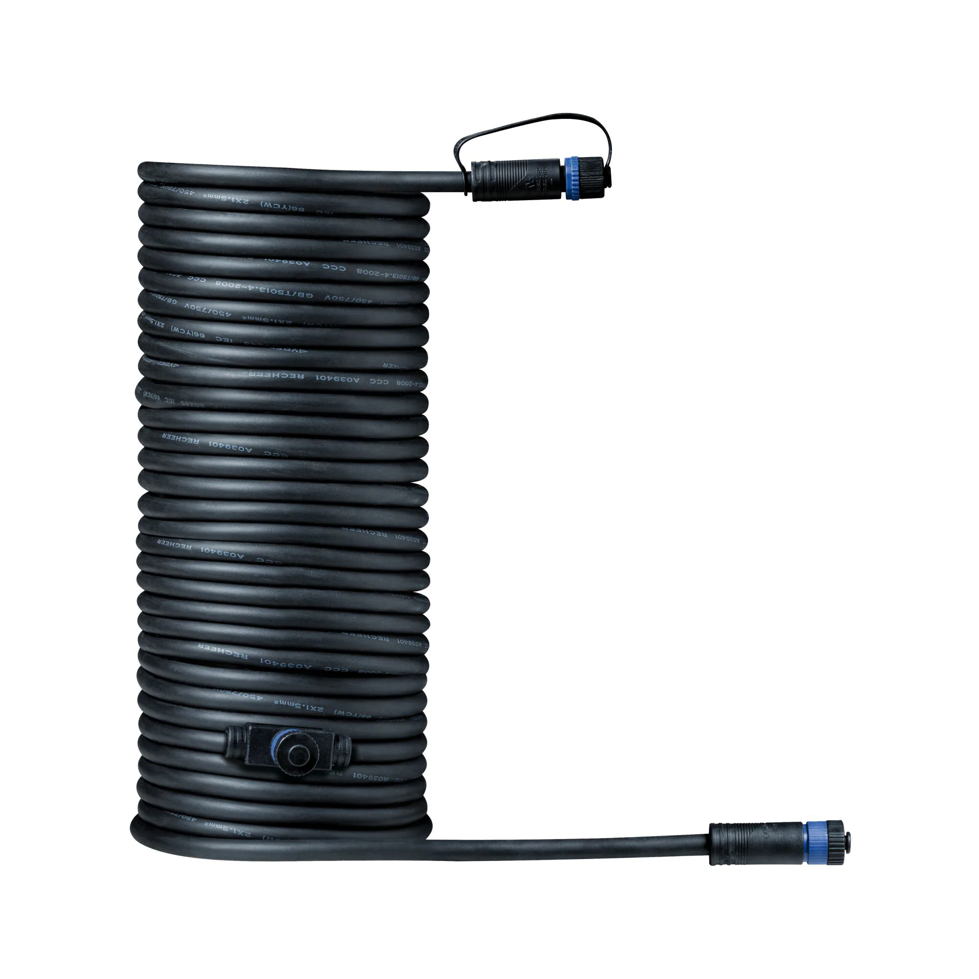 Anslutningskabel Paulmann Plug & Shine IP68 max. 150W 1in-2ut Kabellängd: 10 m