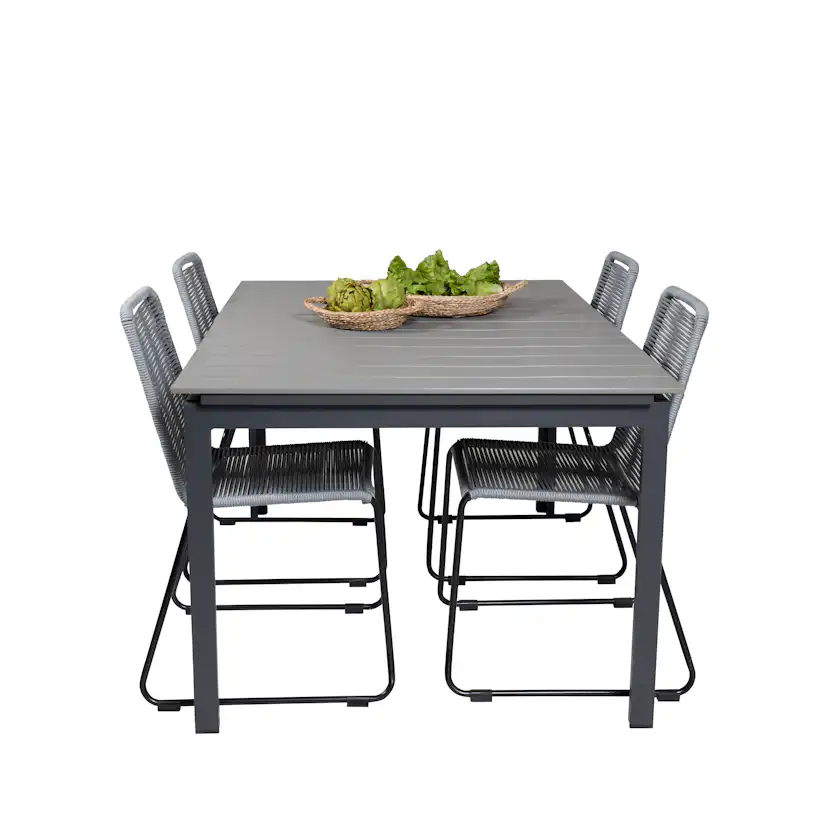 Matgrupp Venture Home Lova 160/240 med 4 Leon Stolar