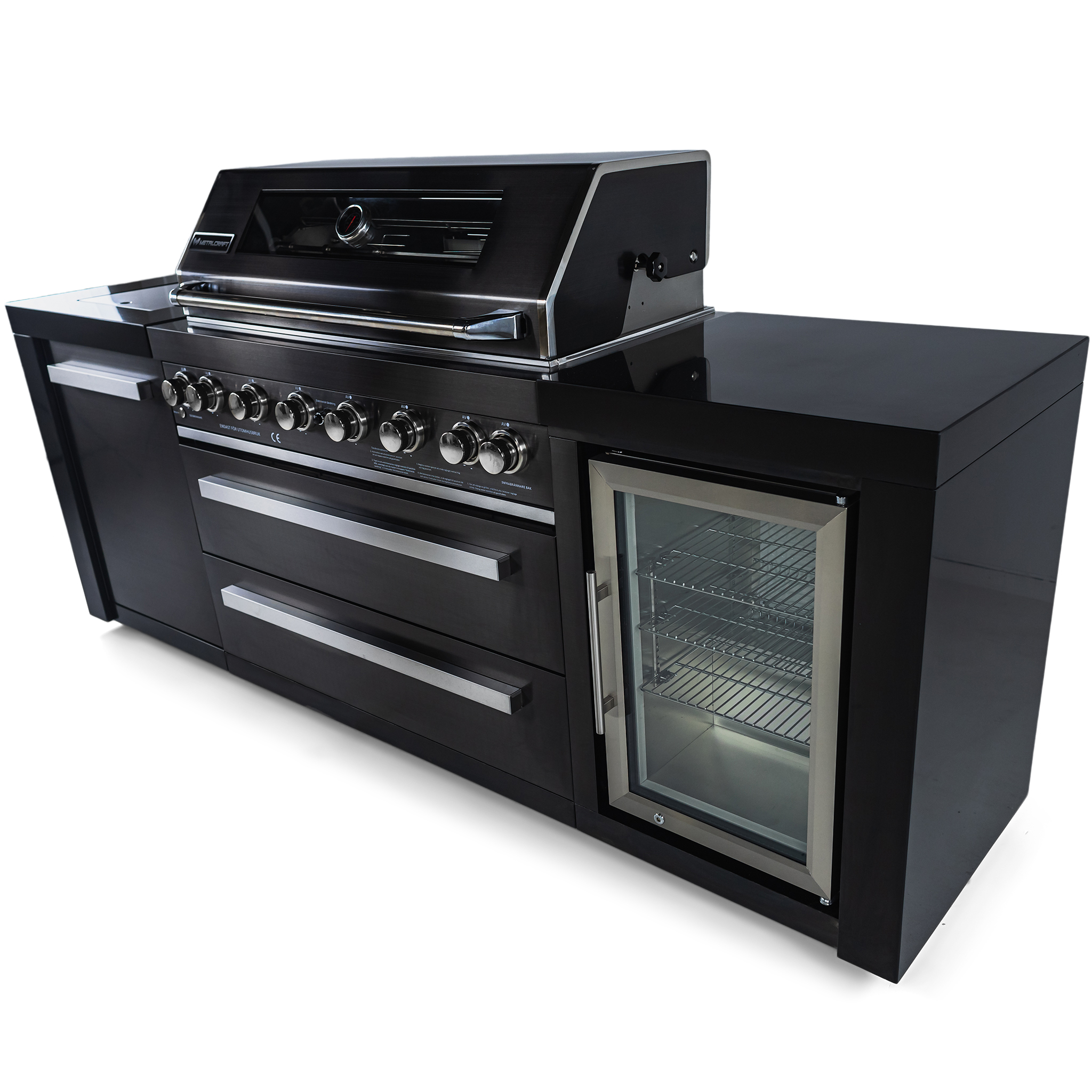 Gasolgrill Metalcraft Austin Blackline