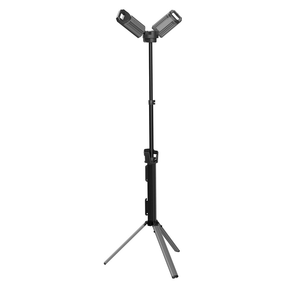 Arbetsbelysning Ansmann Twin 5000 med Justerbara LED-Lampor & Stativ