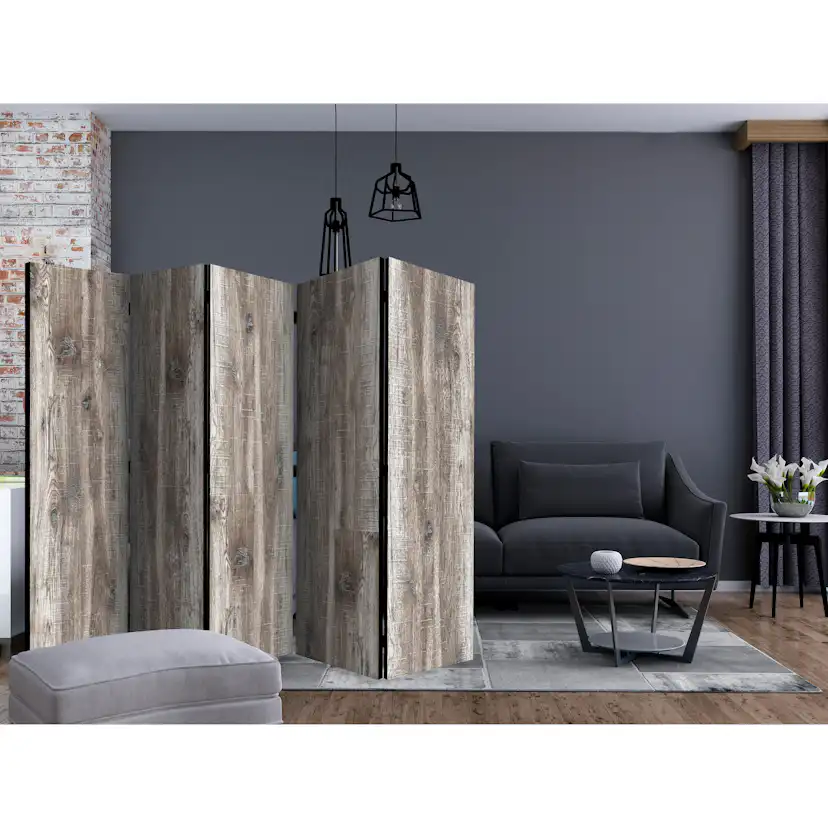 Rumsavdelare Skärmvägg Arkiio Stylish Wood II 225x172 cm