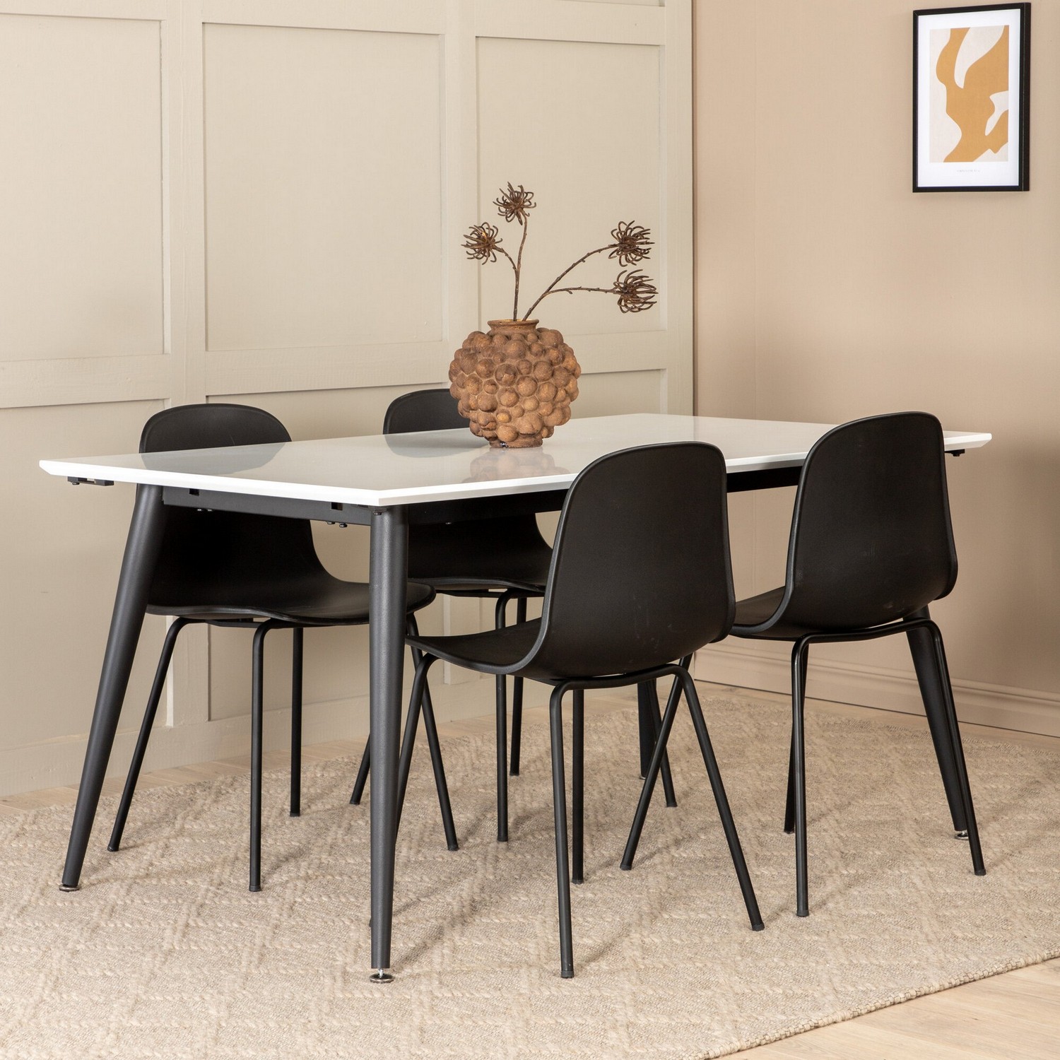 Matgrupp Venture Home Jolie med 4 Ardi Stolar