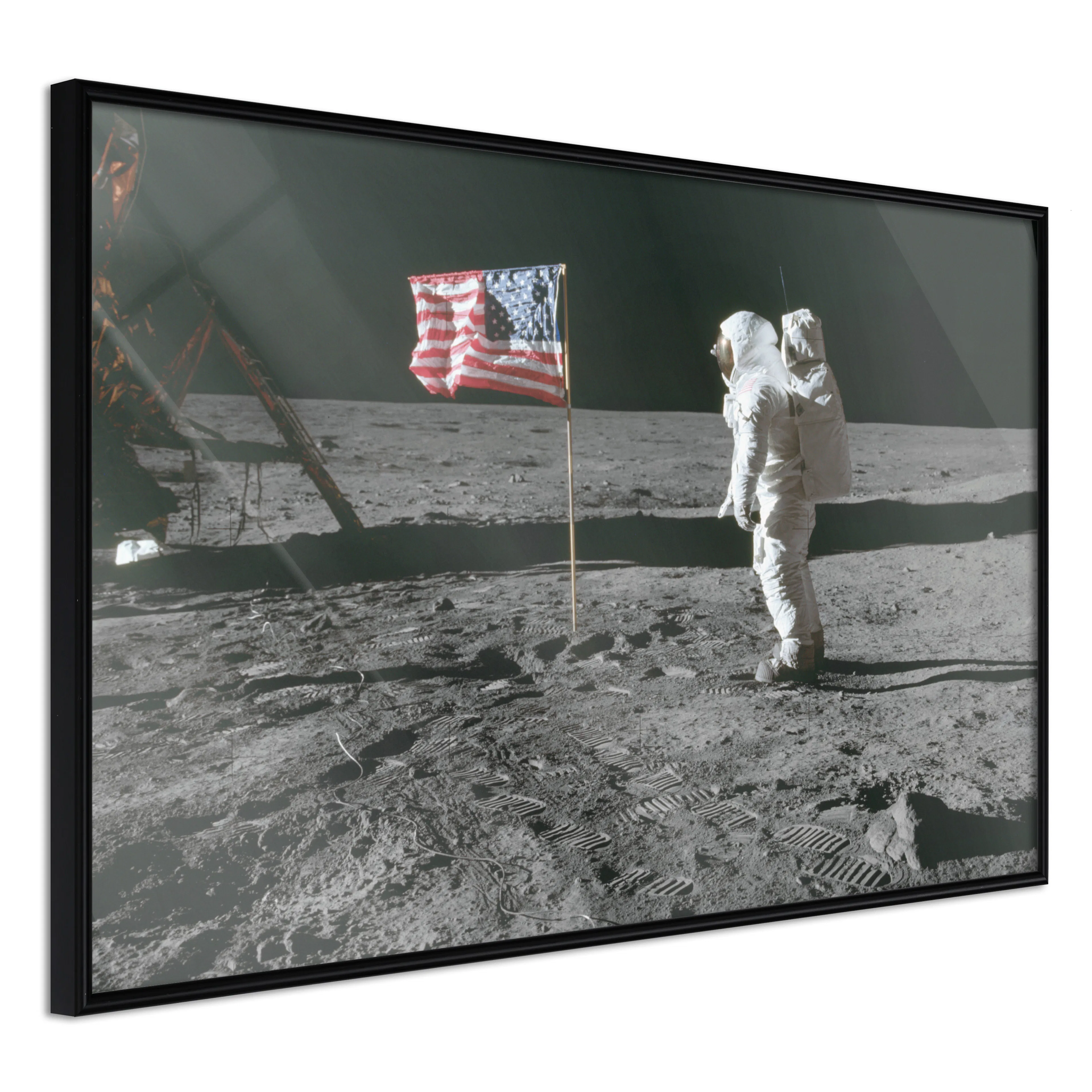 Affisch - Always First [Poster] 30x20 Svart ram, 30x20 cm