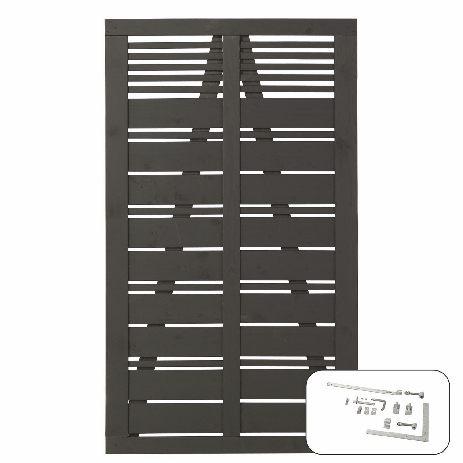 Enkelgrind PLUS Silence inkl. Beslag