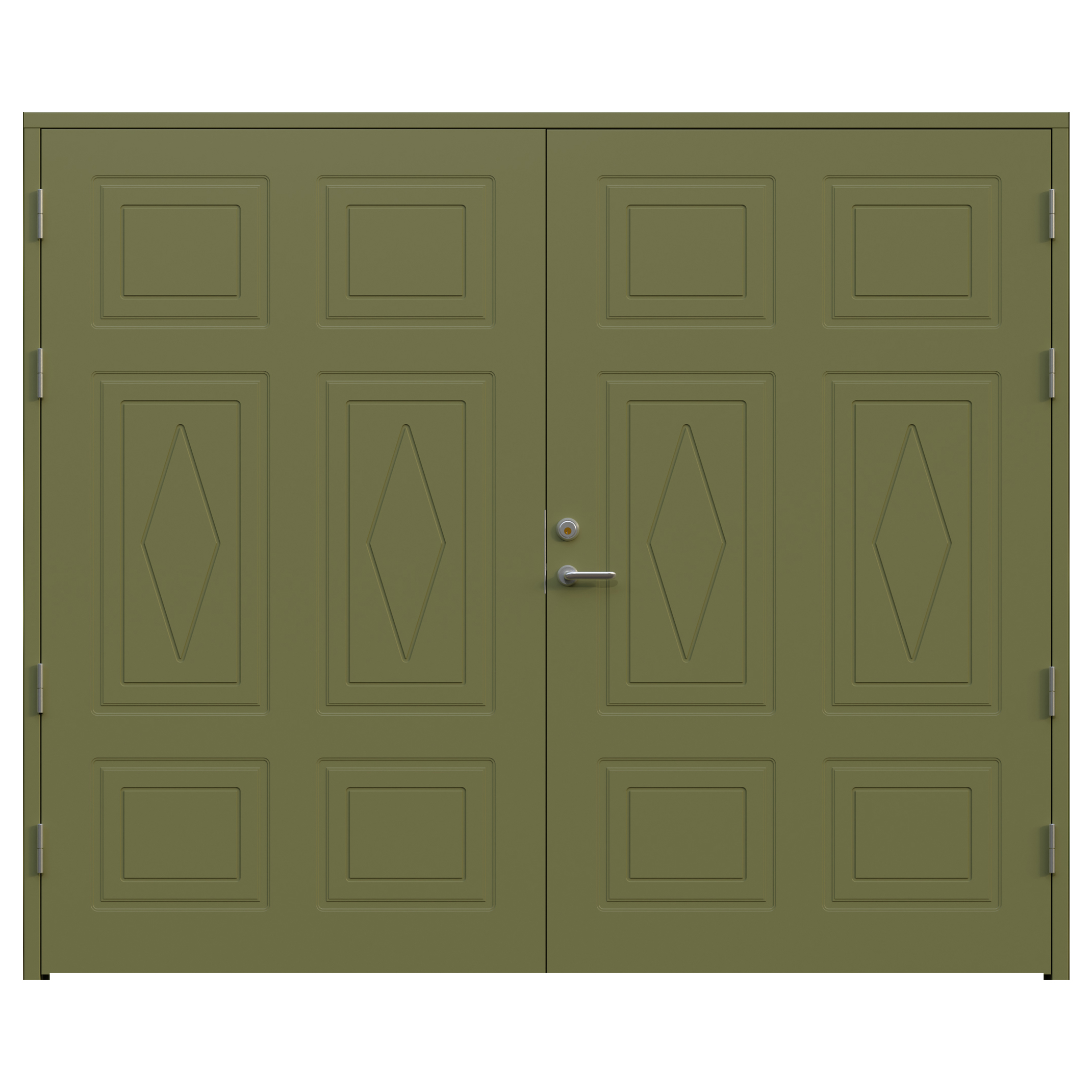 Garageport Leksandsdörren Kullsbjörken Classic