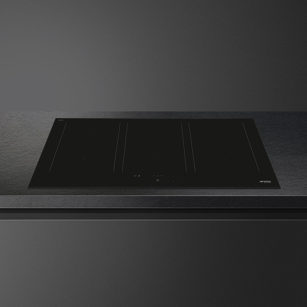 Induktionshäll Smeg SIM3964D Universal Svart Glas 6 Zoner