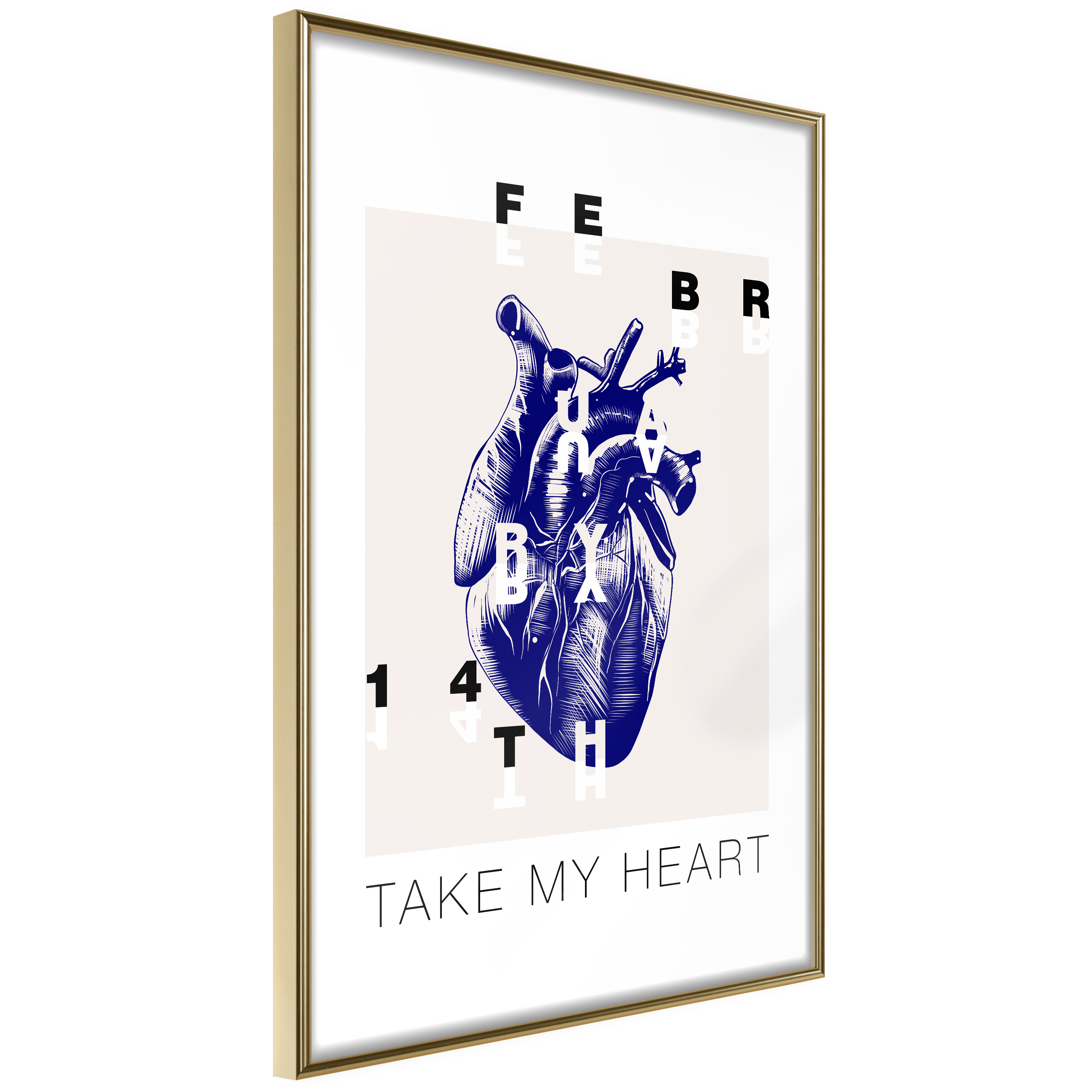 Poster Artgeist Affisch Take My Heart