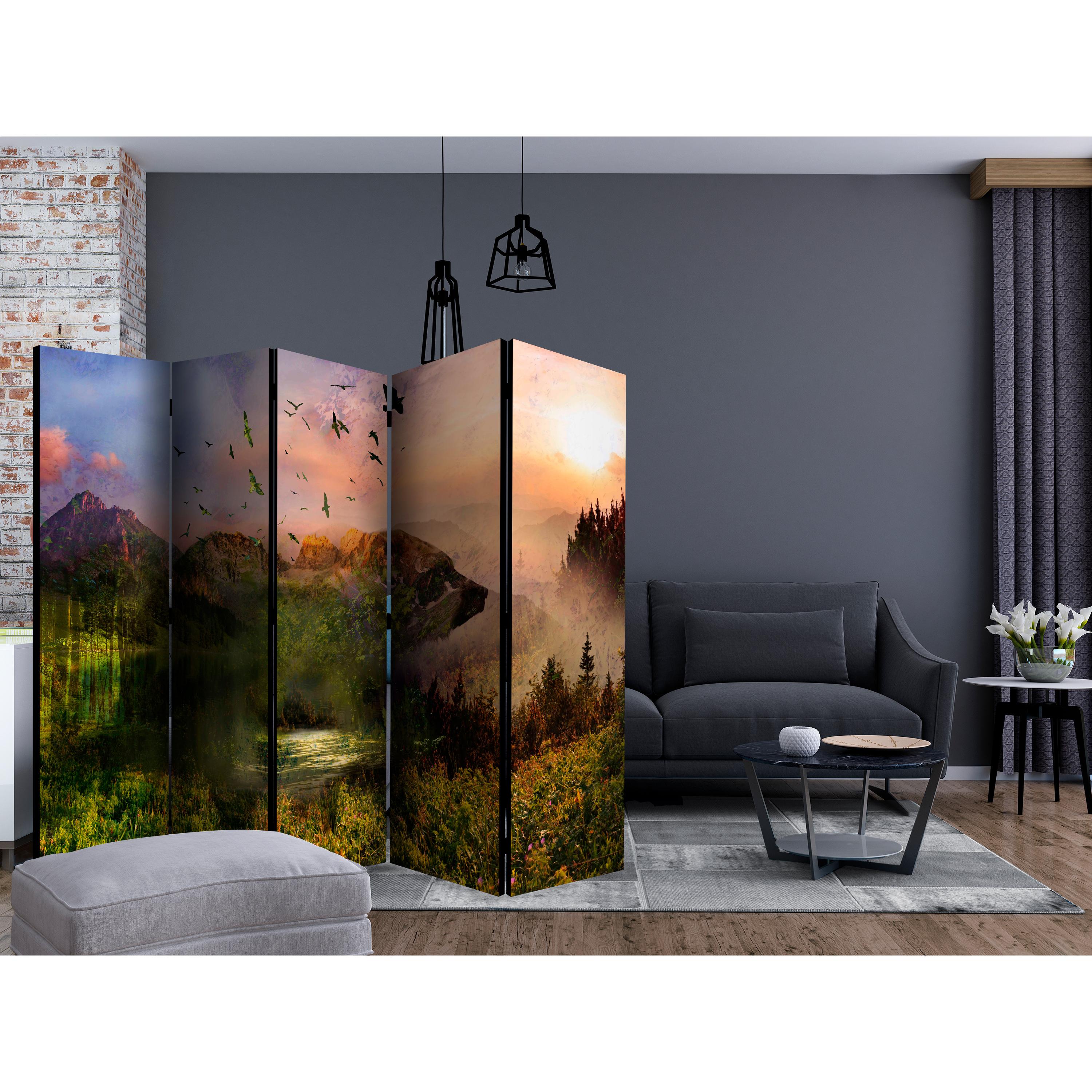 Rumsavdelare Skärmvägg Arkiio Bear in the Mountain II 225x172 cm