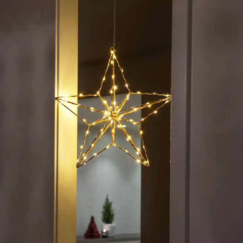 Adventsstjärna Gnosjö Konstsmide 90L LED Metall