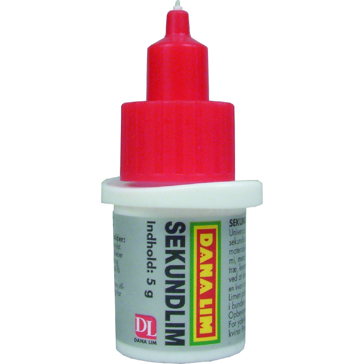 Sekundlim Danalim Dana 351 Transparent 5g för Metall, Gummi och Trä