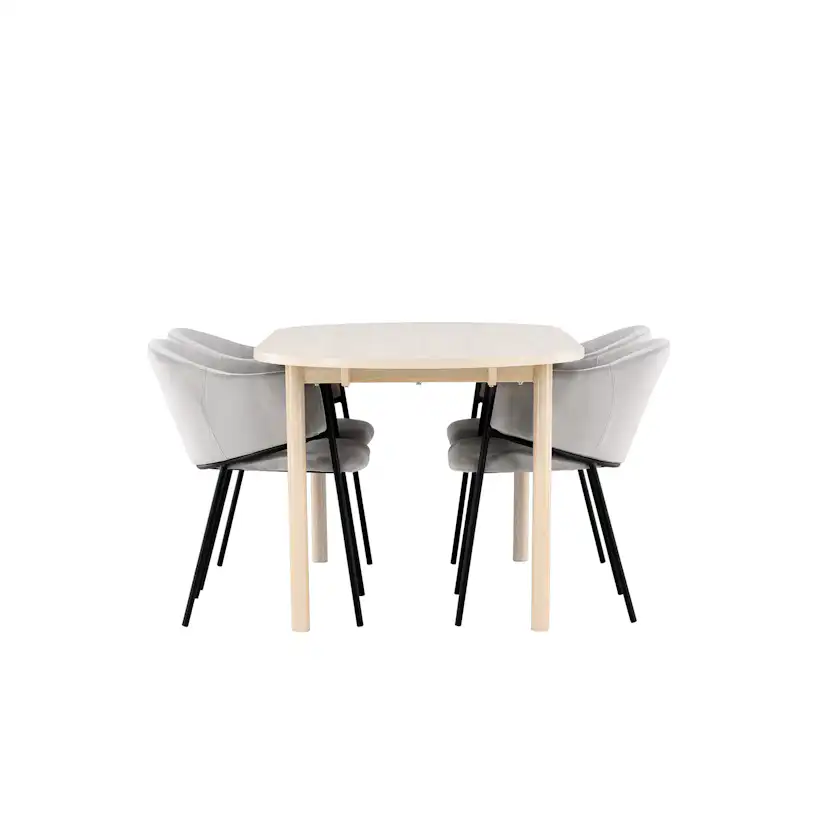 Matgrupp Venture Home Andy 180 med 4 st Evelina Stolar