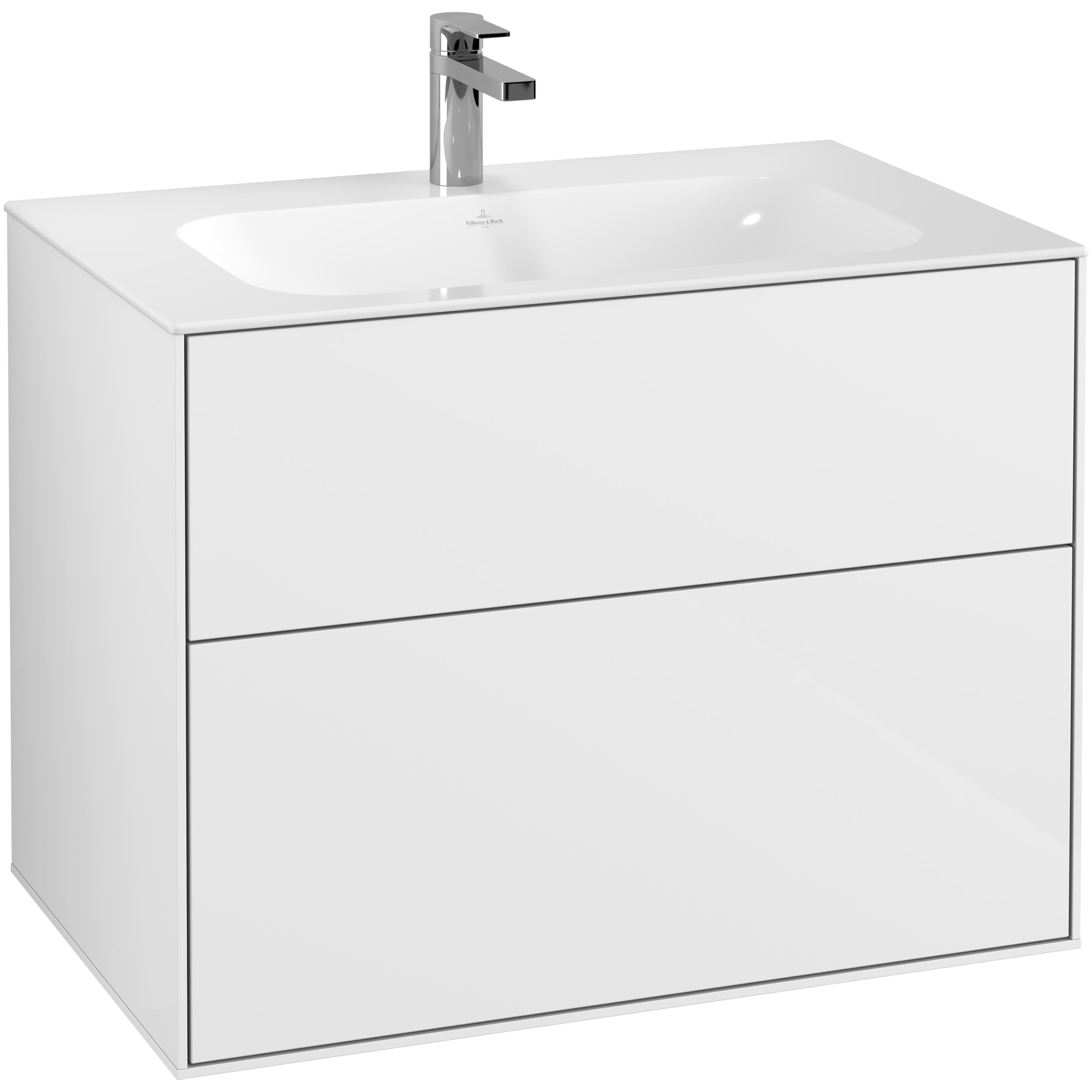 Tvättställsskåp Villeroy & Boch Finion med 2 Lådor för Inbyggt Tvättställ