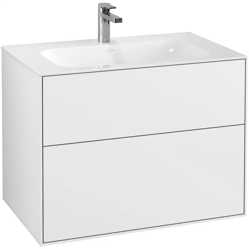 Tvättställsskåp Villeroy & Boch Finion med 2 Lådor för Inbyggt Tvättställ