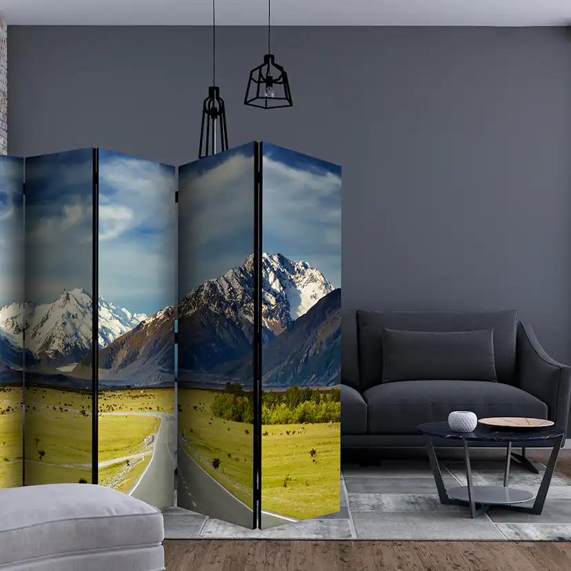 Rumsavdelare Skärmvägg Arkiio Southern Alps New Zealand II 225x172 cm