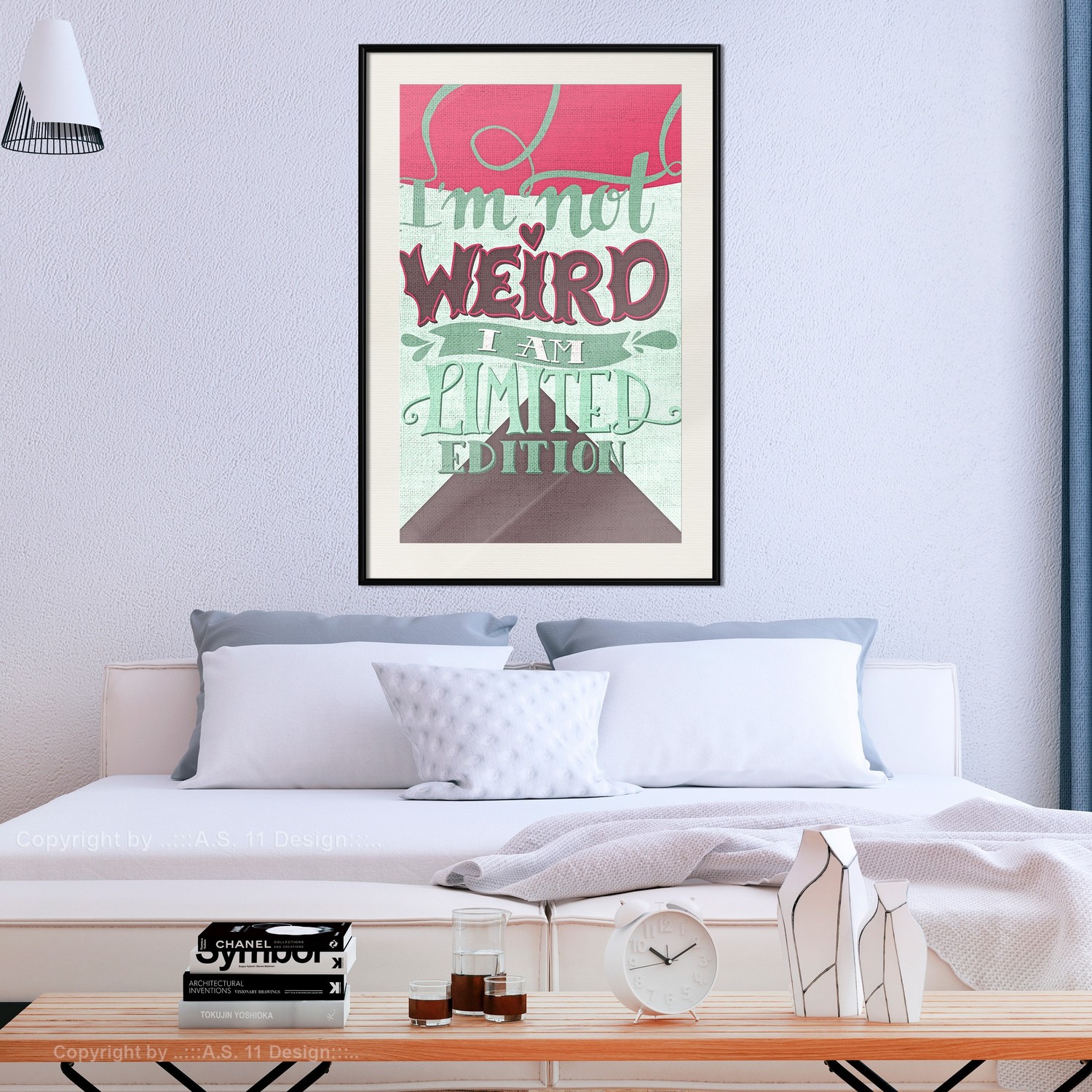 Poster Artgeist Affisch I'm Not Weird