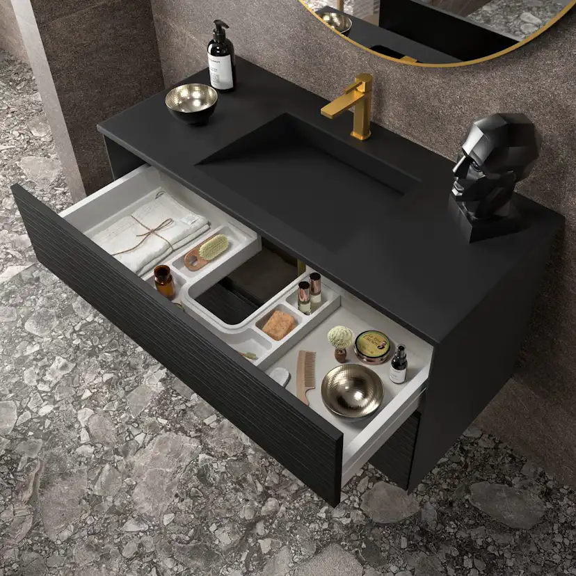 Tvättställ Solid Surface Tenfors Flow Solid Surface