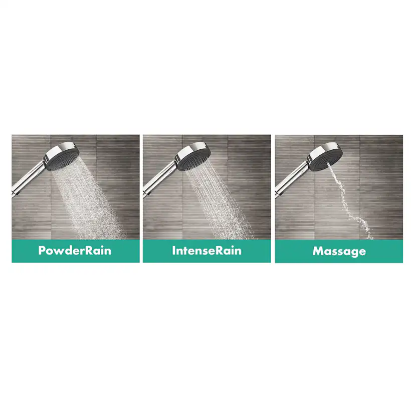 Handdusch Hansgrohe Pulsify Select S 105 3jet Relaxation Eco Krom