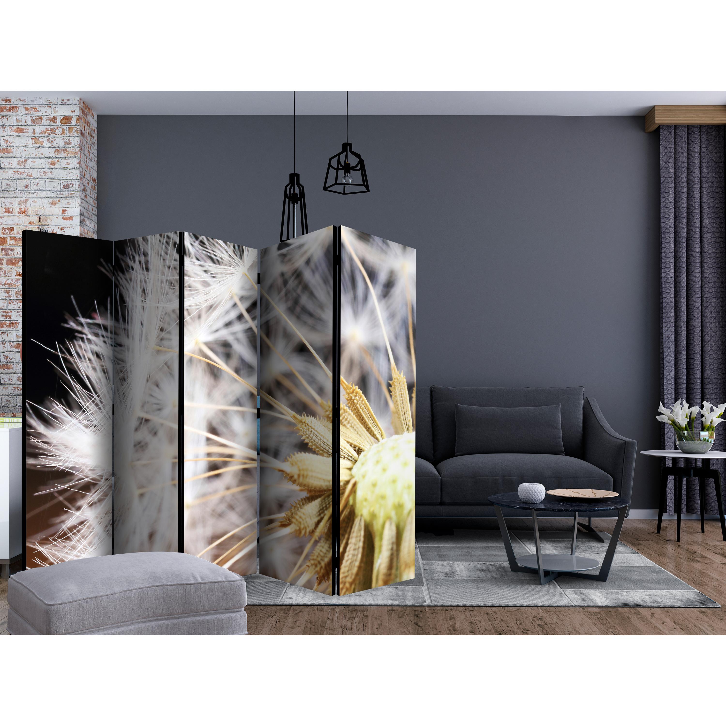 Rumsavdelare Skärmvägg Arkiio Fluffy Dandelion II 225x172 cm